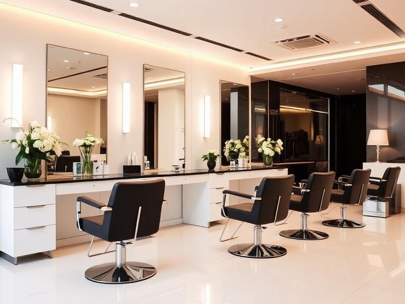 Glow Beauty Studio salon interior